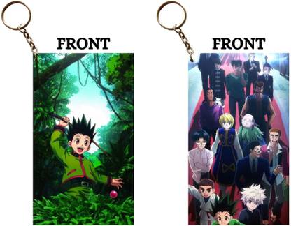 Hariyaali Enterprises LLP Hunter X Hunter GON AND OTHER HUNTER EXAM PARTICIPANTS Unique Style 2 pcs Combo Key Chain