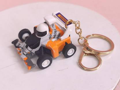 AMANVANI Sport Car Shape Keyring 3D Metal Key Chain Gift for Men Women, Keychain for Boys Key Chain