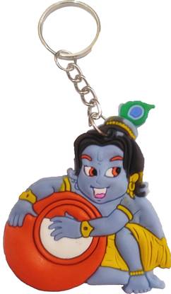 Rashi Traders Rubber LORD little krishna KEYCHAIN-02 Key Chain