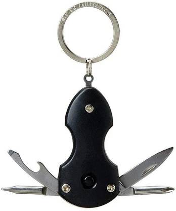 Redwood Military Keychain Mini Toolkit with LED Torch Key Chain
