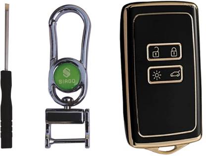 SIAGO 4 Button Car Key Cover Renault Triber | Kiger Key Chain