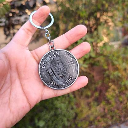 OFM Rotating RE Bike/Car Keyring की चेन