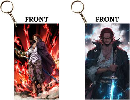 Hariyaali Enterprises LLP One Piece SHANKS ROCKING Unique Style 2 pcs Combo Key Chain