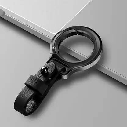 REEVA INTERNATIONAL Leather Keychain Strap Car Key Chain Rope Keyring with Buckle Keyring Holder Key Chain