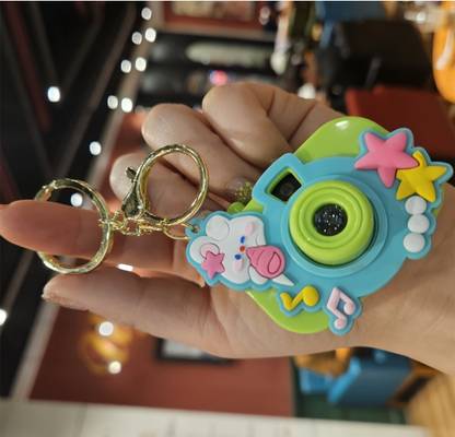 जैनसन मार्टिन Creative cartoon Projection Camera Keychain की चेन