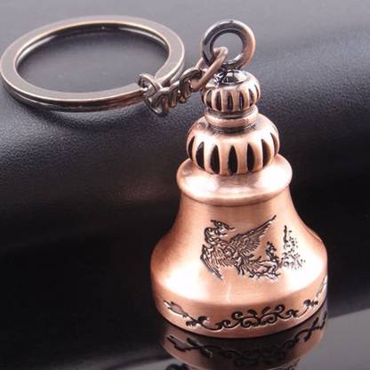 CLICKVENTA Bell Keychain Temple Bell Keychain Key Chain