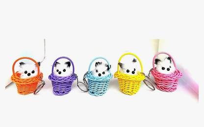 HAPPY SHOPPING STORE Cute Kitty Cat key Chain Key Chain