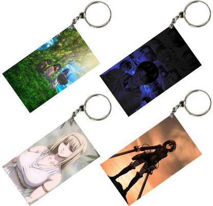 MITTRA Indiacraft Anime Attack On Titan Key Chain Key Chain
