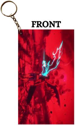 Hariyaali Enterprises LLP Black Clover ASTA OF THE BLACK BULLS FLAPPING HIS WINGS Anime Key Chain