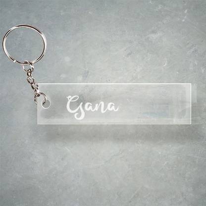 SY Gifts Gana T Name Keychain F1 7069 Key Chain