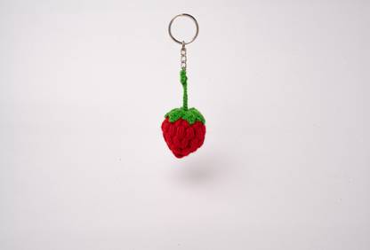 MYARS CROCHET STRAWBERRY KEYCHAIN Key Chain