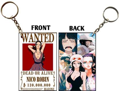 Hariyaali ONE PIECE NICO ROBIN AKA DEVIL CHILD Key Chain