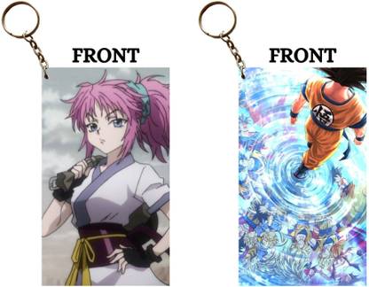 Hariyaali Enterprises LLP PHANTOM TROUPE X GOKU WALKING ON WATER Unique Style 2 pcs Combo Key Chain