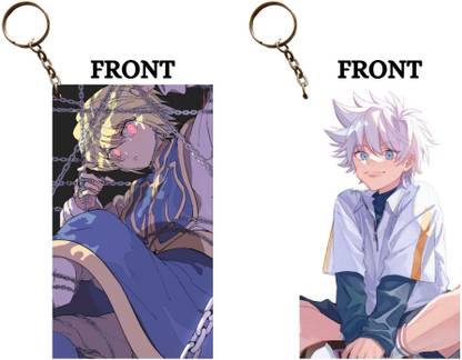 Hariyaali Enterprises LLP Hunter X Hunter KURAPIKA SCARLET EYES AND KILLUA CUTE Unique Style 2 pcs Combo Key Chain