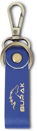 BURAK LeatherBlue Key Chain
