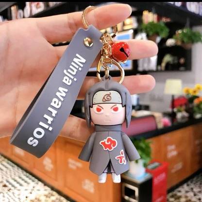 K C Naruto Character Itachi Keychain with Strap & Collectible for Anime Fans Key Chain
