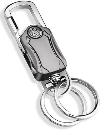 SANCORP 5 in 1 Multifunctional Key Chain 360 Degree Rotation with Bottle Opener, cutter Key Chain