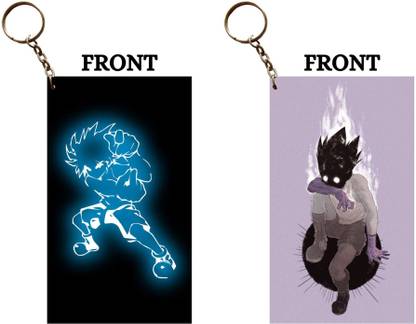 Hariyaali Enterprises LLP Hunter X Hunter KILLUA ELECTRIC AND GON HORRIFYING Unique Style 2 pcs Combo Key Chain