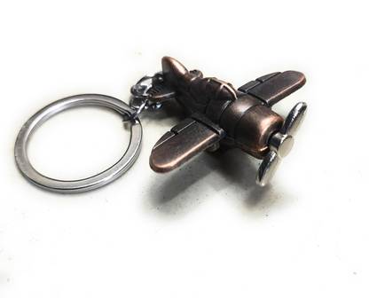 mik ROTATING FAN AEROPLANE PREMIUM METAL Key Chain