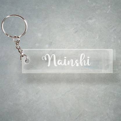 SY Gifts Nainshi T Name Keychain F1 8538 Key Chain
