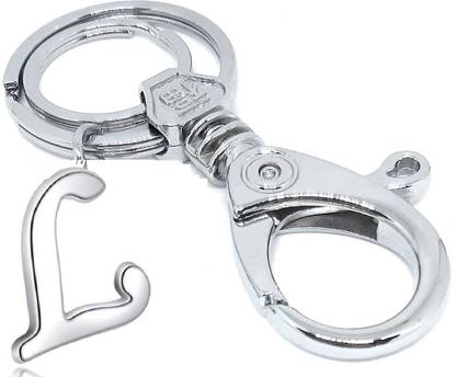 Awalkonda Alphabet Keychain Ring Hook-L Key Chain