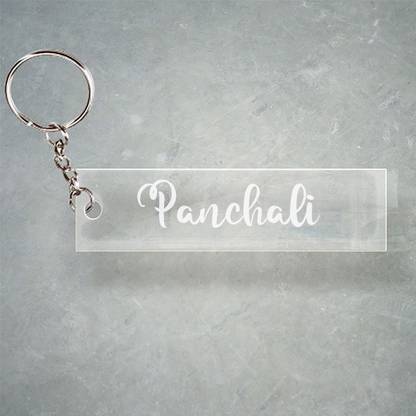 SY Gifts Panchali T Name Keychain F1 8856 Key Chain