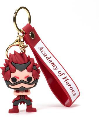 Daiyamondo Embrace Explosive Power with Academy Of Heroes Brown Boy 3D Keychain For Anime Key Chain