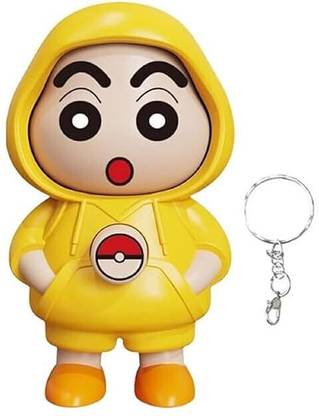 ShopVee Shinchan Swings Face Changing Keychain | Cute Anime Key Ring for Boys Girls Key Chain