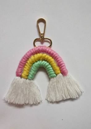 Kalasri Macrame rainbow Key Chain