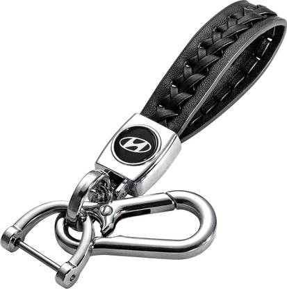 ELEPHANTBOAT Microfiber Leather Car Keychain - Universal Key Fob Keychain Key Chain