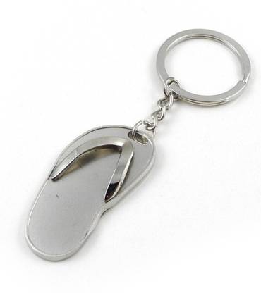 Turban Toys Slipper Flip Flop Metal KeyChain Key Chain
