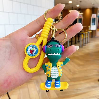 GINOYABROTHERS Action and Cartoon Character 3D Rubber Silicone Key Chain
