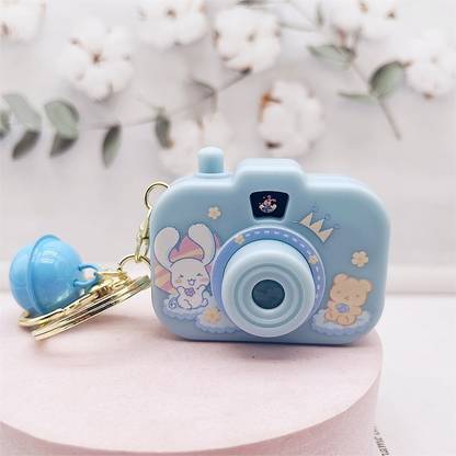 MAAGHI Stylish Pocket-Sized Camera Keychain with Built-in Projector Key Chain