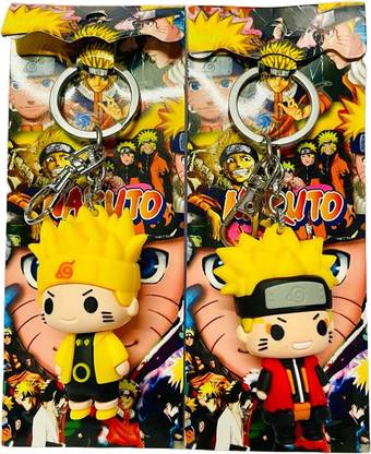 GKM Best Quality Anime Naruto combo set keychain with hook Key Chain