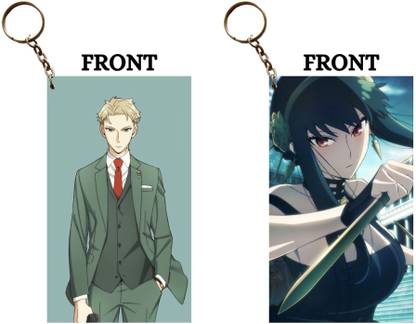 Hariyaali Enterprises LLP Spy X Family LOID AND YOR DISGUISE Unique Style 2 pcs Combo Key Chain