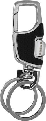 Techpro Omuda Premium Hook Locking Metal key ring for Bikes, Cars,Man,Women, and Gifting Key Chain