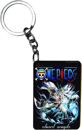 PurpleBees One Piece Rectangle Shape Keychain - Stylish Accessory for Anime Fans A42 Key Chain