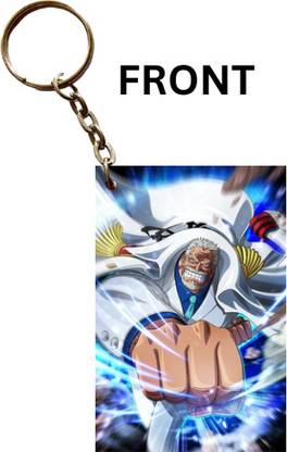 Hariyaali Enterprises LLP One Piece VICE ADMIRAL GARP Key Chain