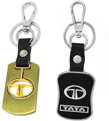 Jainsburys Combo of Tata Biscuit & Tata Leather keychain Key Chain