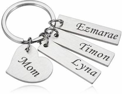 Luxury Brings Mum Keyring,Personalized Mom Keychain Key Chain