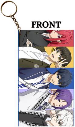 Hariyaali Enterprises LLP Blue Lock ISAGI BACHIRA CHIGIRI AND MIKAGE Key Chain