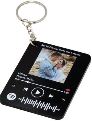 Wehatke Spotify keychain black Key Chain