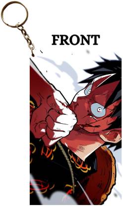 Hariyaali Enterprises LLP One Piece LUFFY IS SUPER ANGRY RIGHT HERE Key Chain