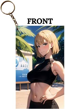 Hariyaali Enterprises LLP Solo Leveling WAIFU CHA HAE IN Key Chain