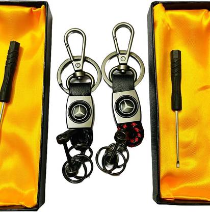 Next Gen Keychains Best Benz logo set keychain with pechkas Key Chain