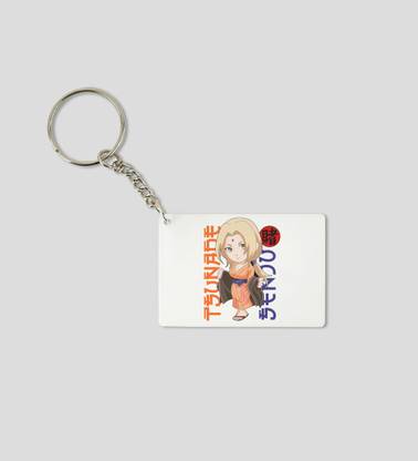 Rushaan Tsunade, Hot Blooded HokagePrintedAnime Keychains(PackOf 2) Key Chain