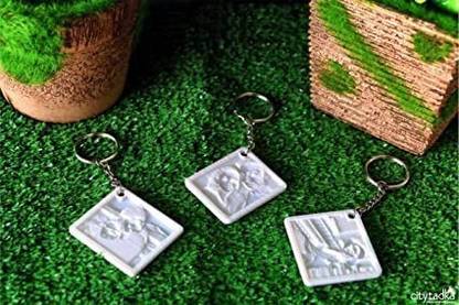 Hnagifting GIFTING Lithophane Photo Keychain Key Chain