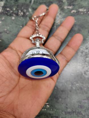 gtrp Evil Eye Matel Primium Quality Watch Keychain For Men And Woman Key Chain