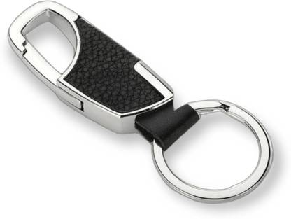 ACUTAS Car Key Chain with Snap Hook Simplicity Design Split Ring Key Chain
