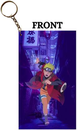 Hariyaali Enterprises LLP Naruto NARUTO RUNNING WITH GIANT SCROLL Anime Key Chain